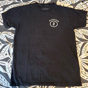 Electric eyewear black graphic tee